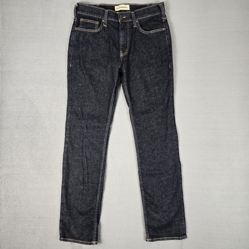 Silver Jeans Mems 33x33 The Slim Authentic Straight Leg Denim Raw Wash Selvedge
